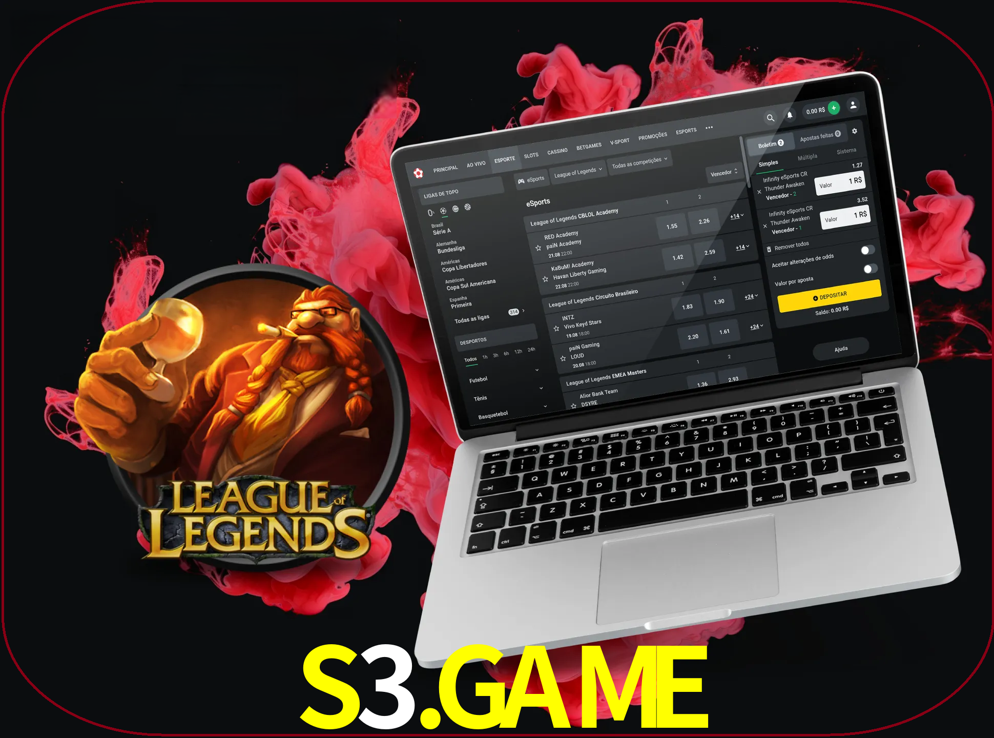 Se é um fã deste jogo, muitos torneios fantásticos que o vão surpreender estão disponíveis no s3.game.