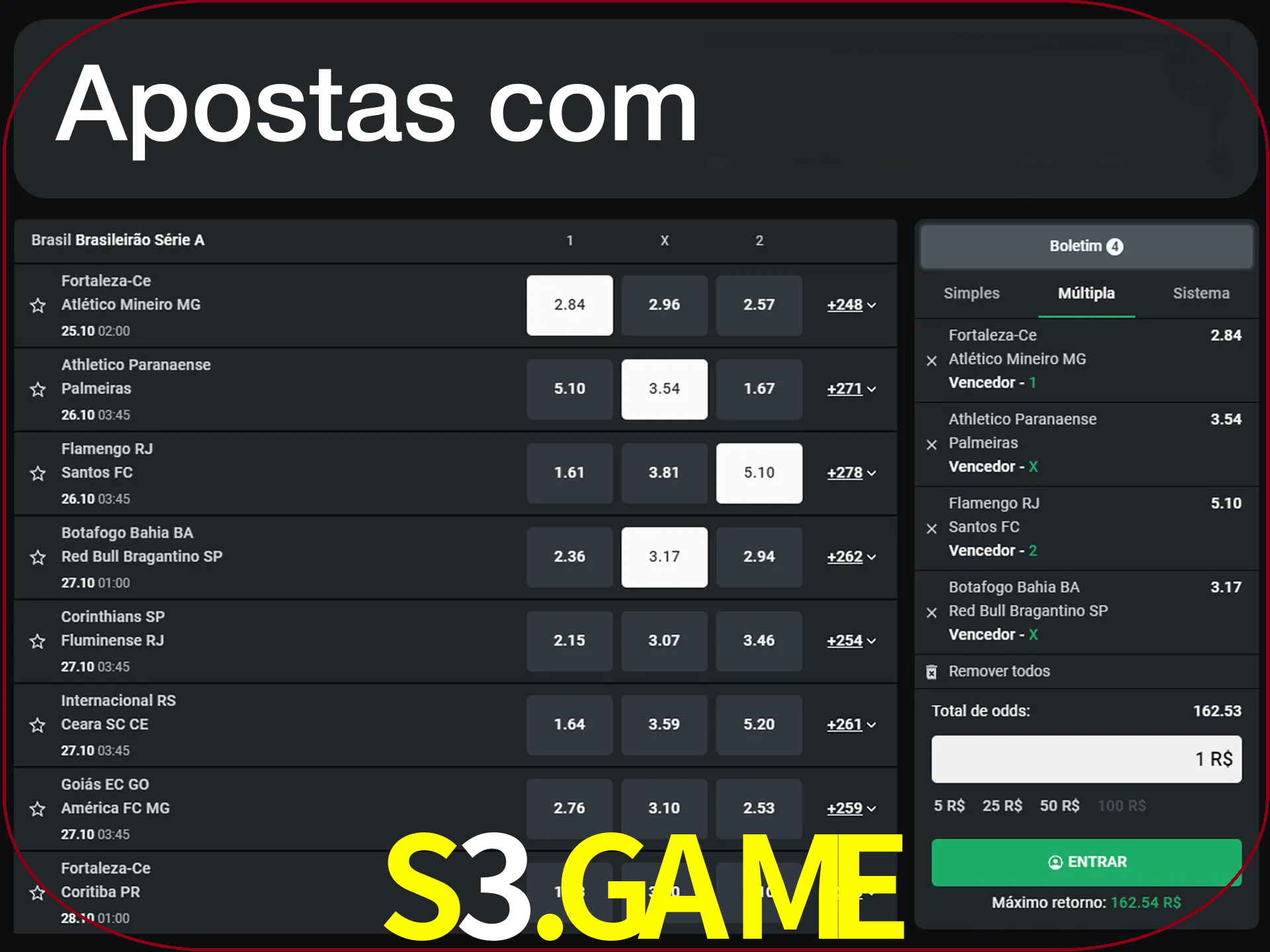 Aposte em vários diciplines com LeonBet.