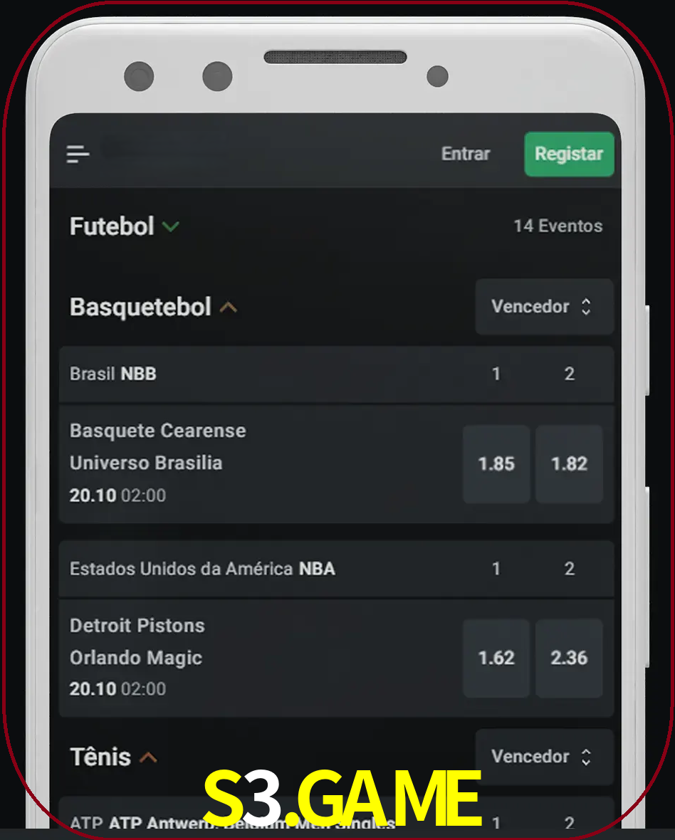 Aposte e assista aos esportes em formato ao vivo.