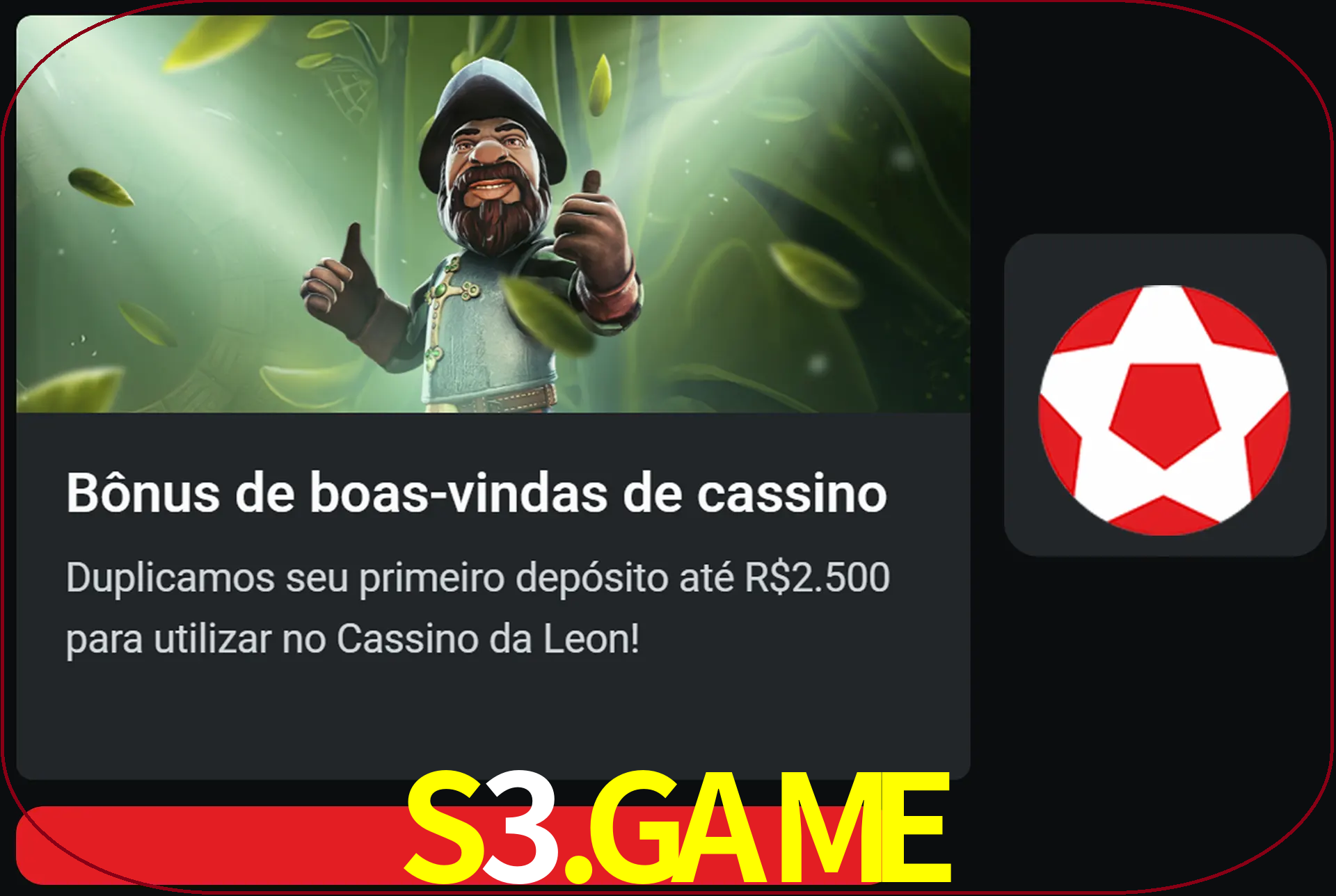 Receba seu dinheiro do bônus de boas-vindas após o primeiro depósito.